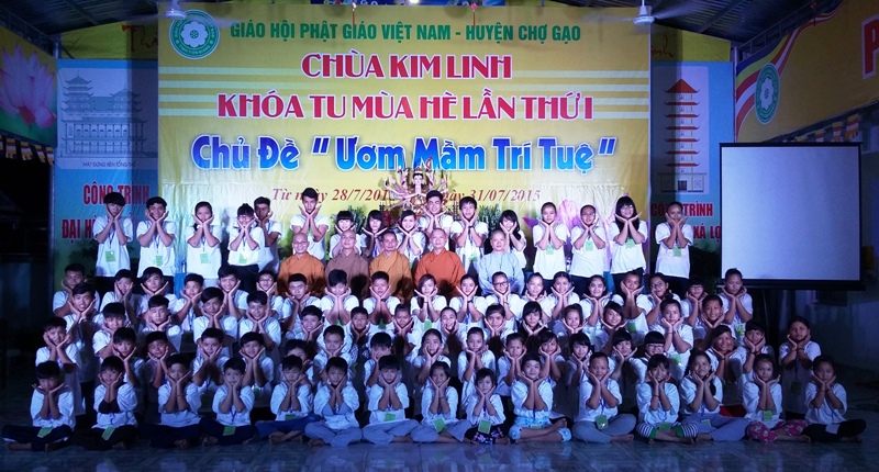 Thông báo: Tổ chức khóa tu mùa hè năm 2017 tại chùa Kim Linh