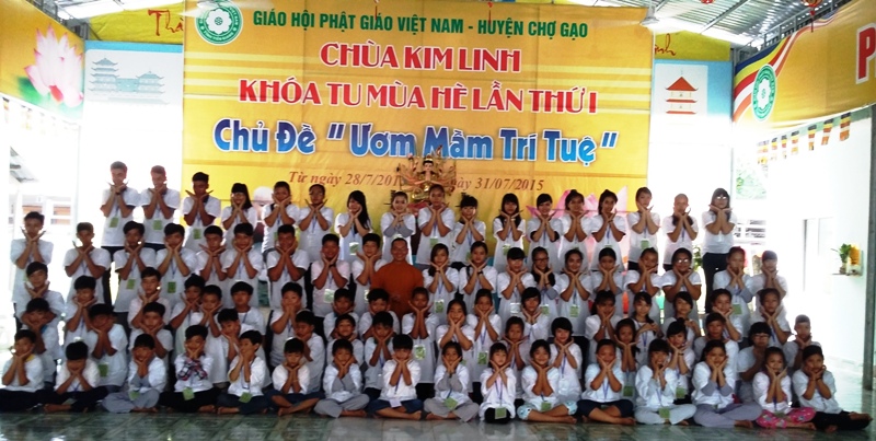 Thông báo: Tổ chức khóa tu mùa hè năm 2017 tại chùa Kim Linh