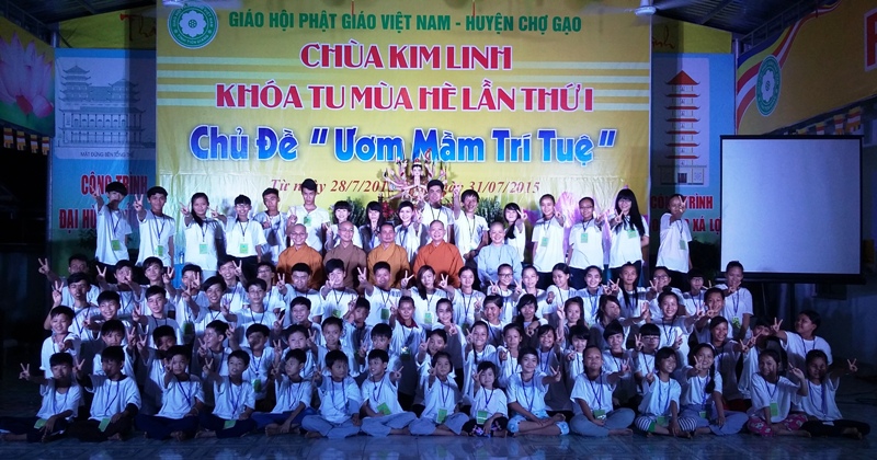 Thông báo: Tổ chức khóa tu mùa hè năm 2017 tại chùa Kim Linh