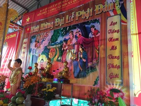 Mùa Phật Đản tại mái chùa làng biển Quảng Nham