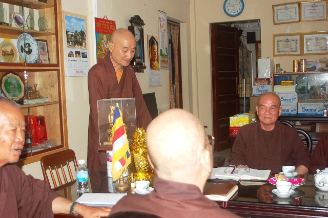 Phật giáo Khánh Hòa họp triển khai chương trình Đại lễ Phật đản và Đại hội Đại biểu Phật giáo tỉnh