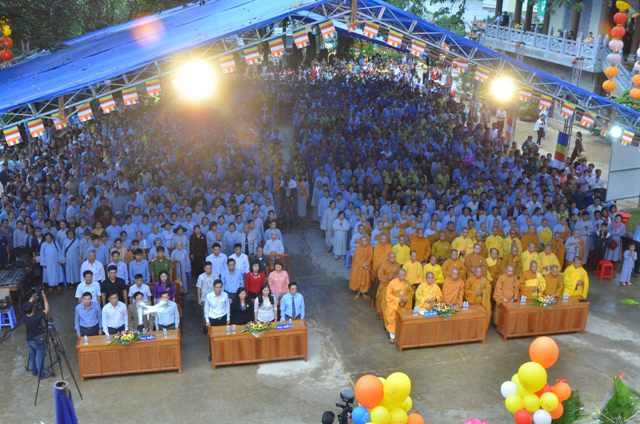 Ban trị sự Phật Giáo tỉnh trang nghiêm tổ chức Đại Lễ Phật Đản năm 2017