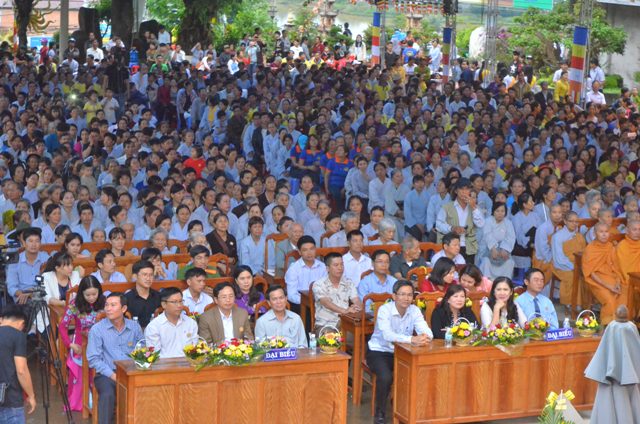 Ban trị sự Phật Giáo tỉnh trang nghiêm tổ chức Đại Lễ Phật Đản năm 2017