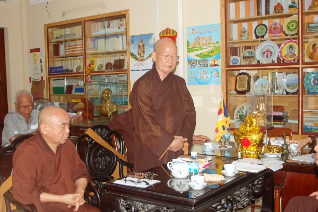 Phật giáo Khánh Hòa họp triển khai chương trình Đại lễ Phật đản và Đại hội Đại biểu Phật giáo tỉnh