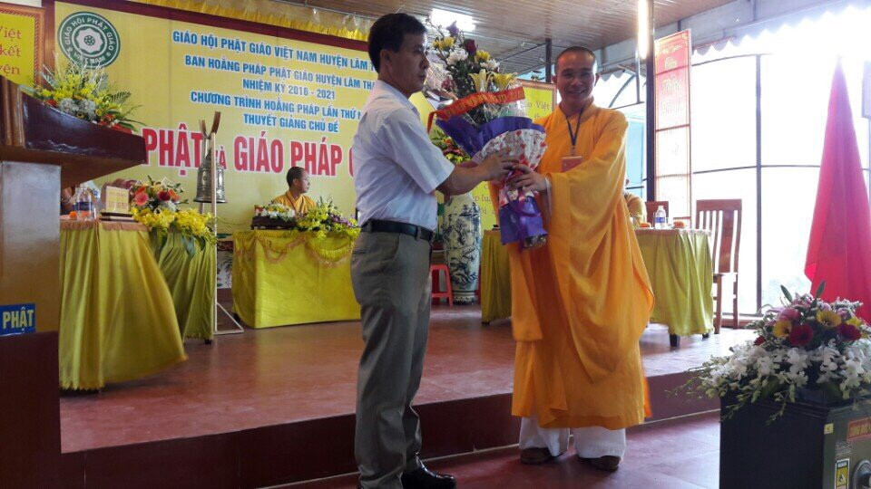 Chương trình Hội thảo Hoằng pháp của BTS GHPGVN huyện Lâm Thao, tỉnh Phú Thọ.