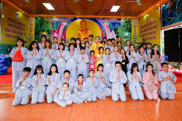 Hưng Yên: Khoá tu tuổi trẻ chùa Hoàng Xá