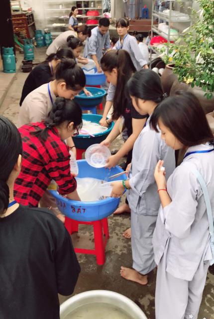 Hưng Yên: Khoá tu tuổi trẻ chùa Hoàng Xá