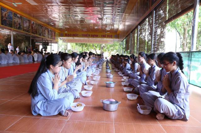 Hưng Yên: Khoá tu tuổi trẻ chùa Hoàng Xá