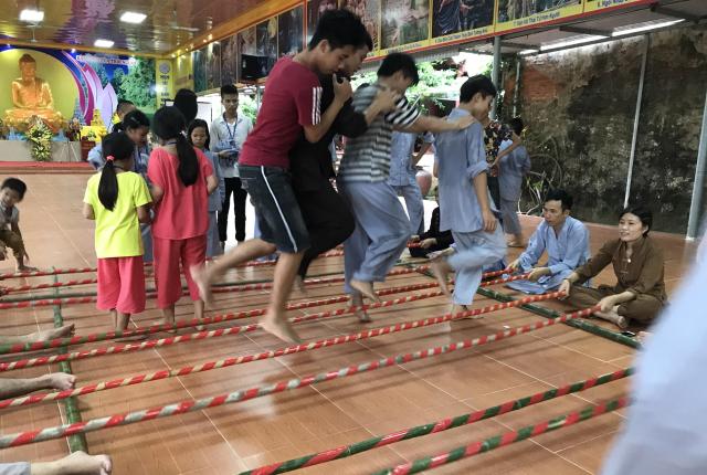 Hưng Yên: Khoá tu tuổi trẻ chùa Hoàng Xá