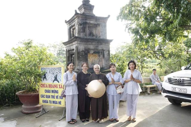 Hưng Yên: Khoá tu tuổi trẻ chùa Hoàng Xá