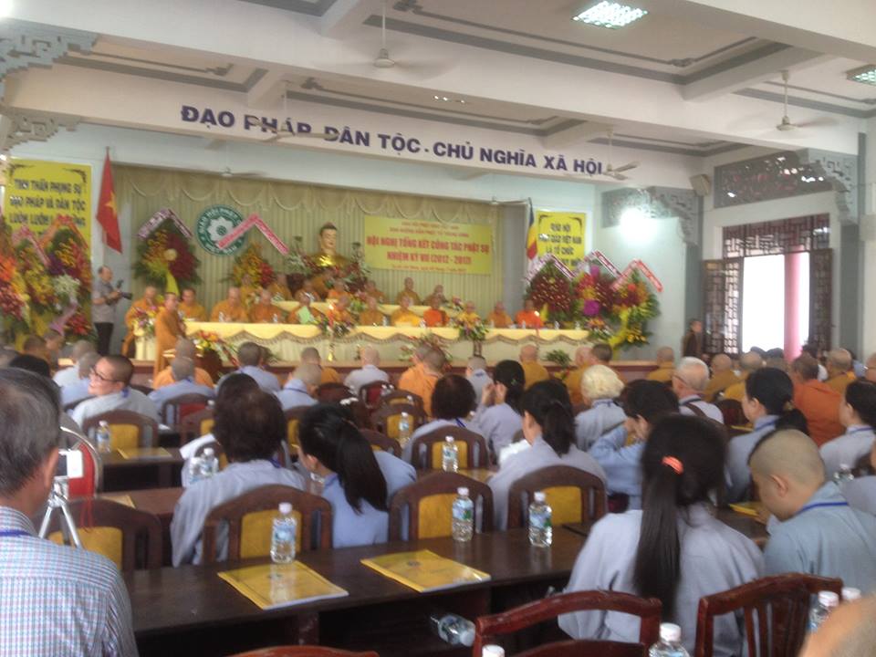 Hội nghị tổng kết công tác Phật sự nhiệm kỳ 2012-2017