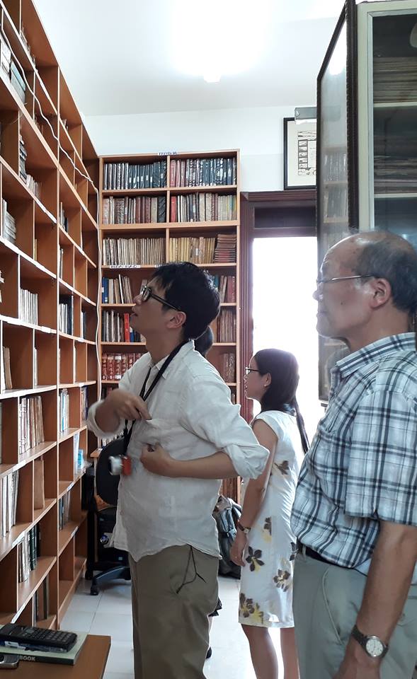 Chuyến viếng thăm của giáo sư Kawaguchi Kenichi và tiến sĩ Nohira Munehiro từ Đại học Ngoại ngữ Tokyo