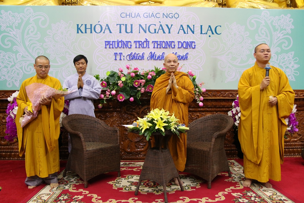Khóa tu Ngày an lạc thứ 24 tại chùa Giác Ngộ