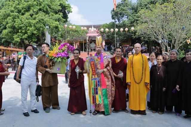Giao lưu văn hóa Phật giáo Việt Nam- Nepal với phái đoàn Đức Phachok Rinpoche tại Thái Nguyên