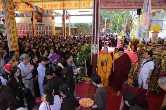 Giao lưu văn hóa Phật giáo Việt Nam- Nepal với phái đoàn Đức Phachok Rinpoche tại Thái Nguyên