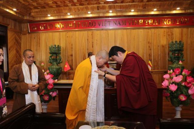 Giao lưu văn hóa Phật giáo Việt Nam- Nepal với phái đoàn Đức Phachok Rinpoche tại Thái Nguyên