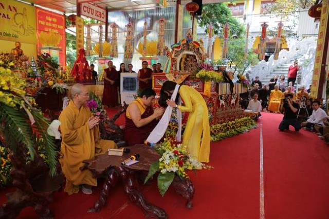 Giao lưu văn hóa Phật giáo Việt Nam- Nepal với phái đoàn Đức Phachok Rinpoche tại Thái Nguyên