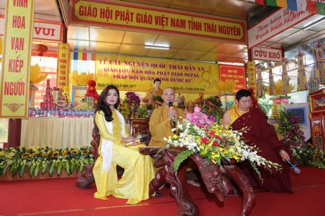 Giao lưu văn hóa Phật giáo Việt Nam- Nepal với phái đoàn Đức Phachok Rinpoche tại Thái Nguyên