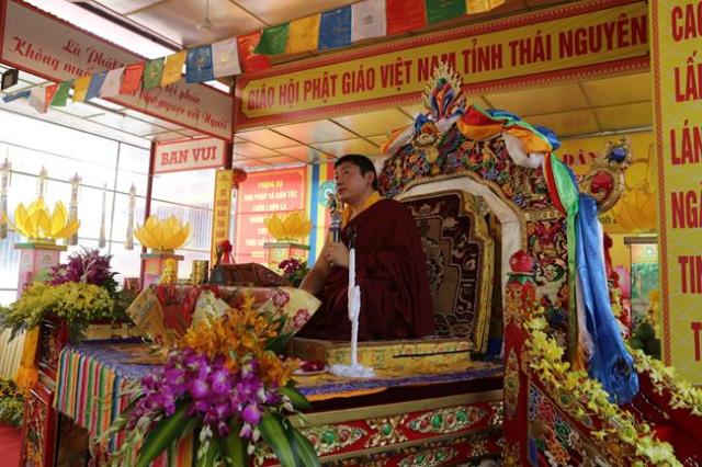 Giao lưu văn hóa Phật giáo Việt Nam- Nepal với phái đoàn Đức Phachok Rinpoche tại Thái Nguyên