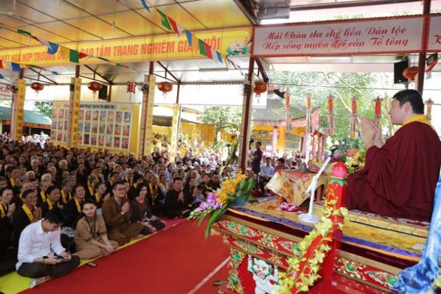 Giao lưu văn hóa Phật giáo Việt Nam- Nepal với phái đoàn Đức Phachok Rinpoche tại Thái Nguyên