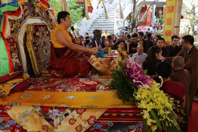 Giao lưu văn hóa Phật giáo Việt Nam- Nepal với phái đoàn Đức Phachok Rinpoche tại Thái Nguyên