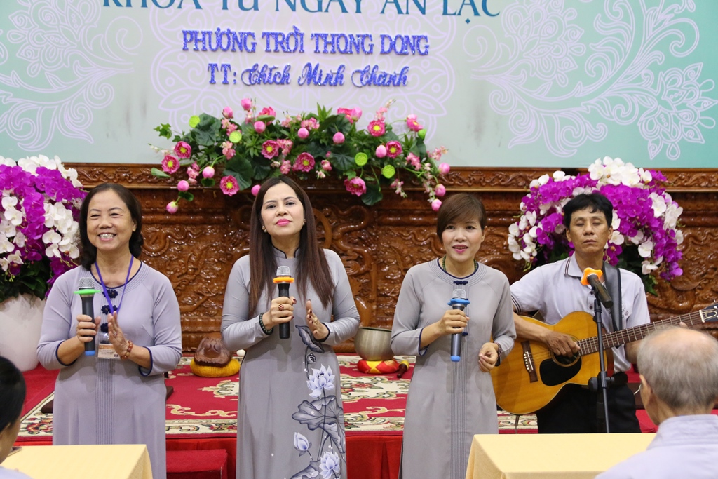 Khóa tu Ngày an lạc thứ 24 tại chùa Giác Ngộ