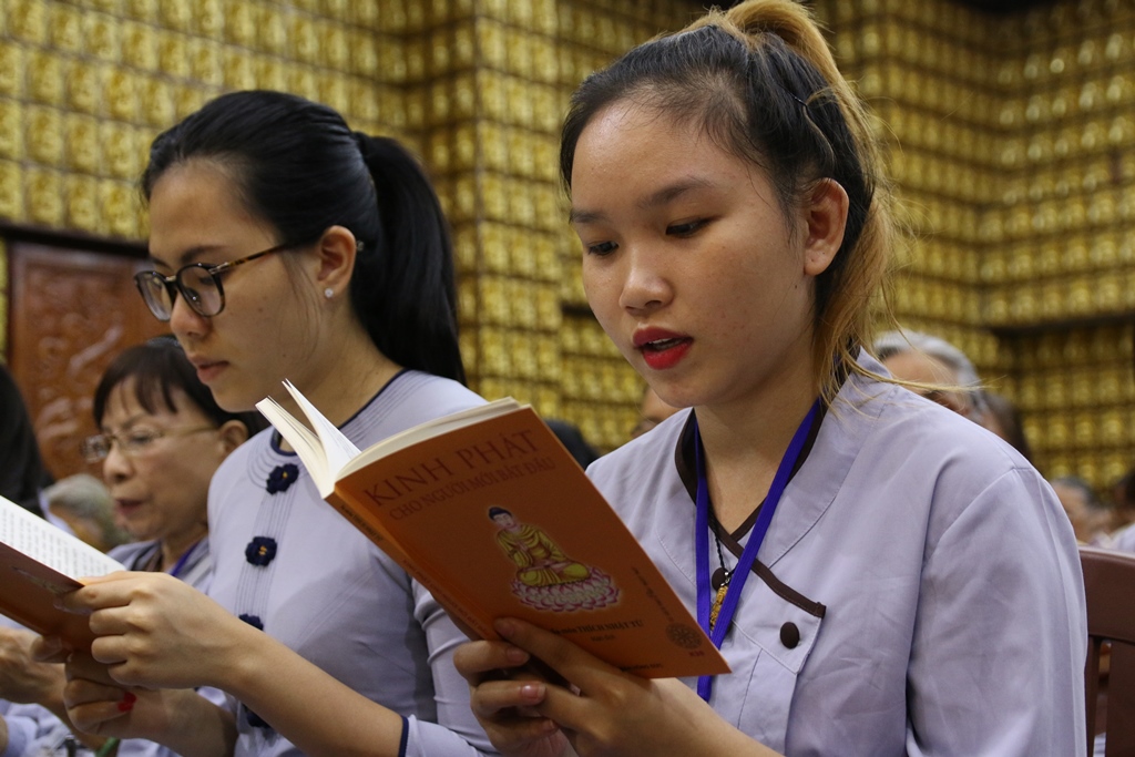 Khóa tu Ngày an lạc thứ 24 tại chùa Giác Ngộ