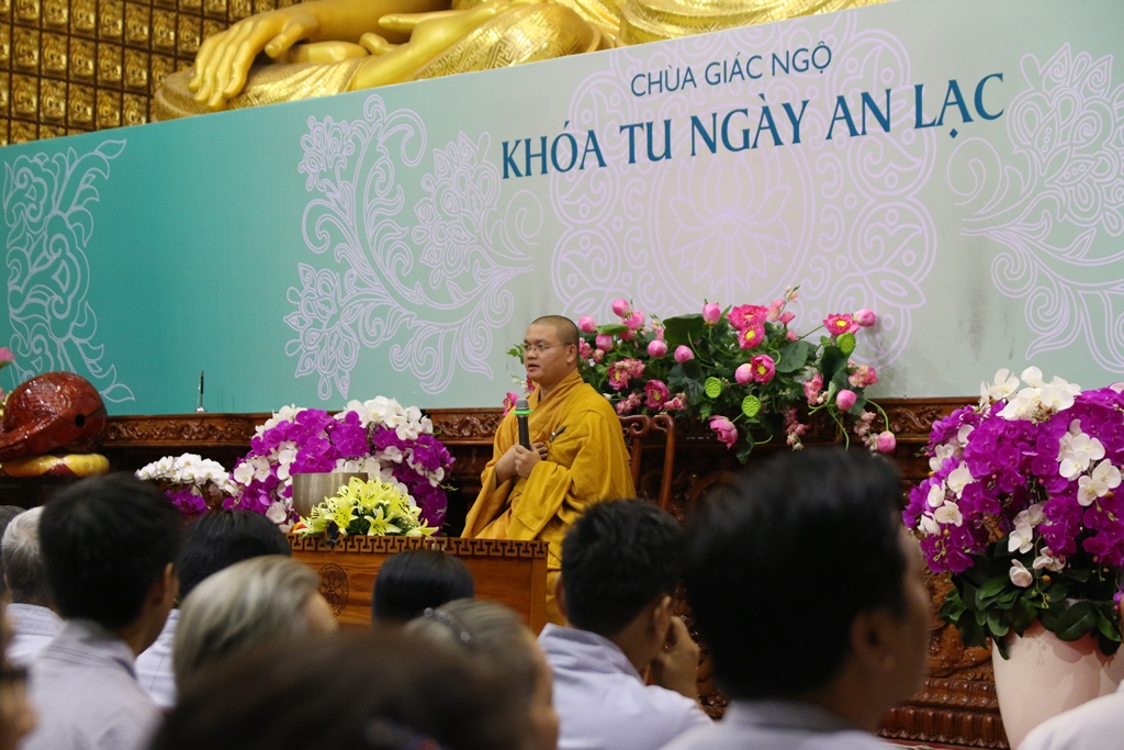 Khóa tu Ngày an lạc thứ 24 tại chùa Giác Ngộ