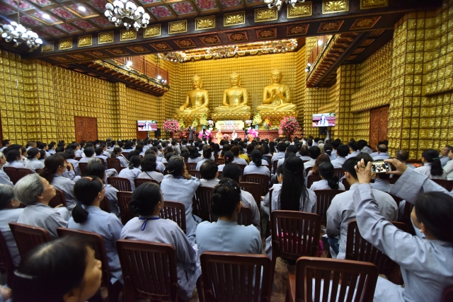 Chùa Giác Ngộ: Khóa tu Ngày An Lạc lần 27 - 03-09-2017