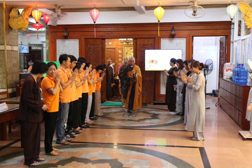 Khóa tu Ngày an lạc thứ 24 tại chùa Giác Ngộ