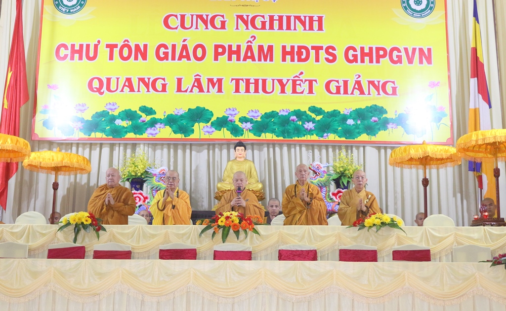 Bình Dương: Thời Pháp Thoại của HT. Thích Thiện Nhơn, Chủ Tịch HĐTS TW GHPGVN