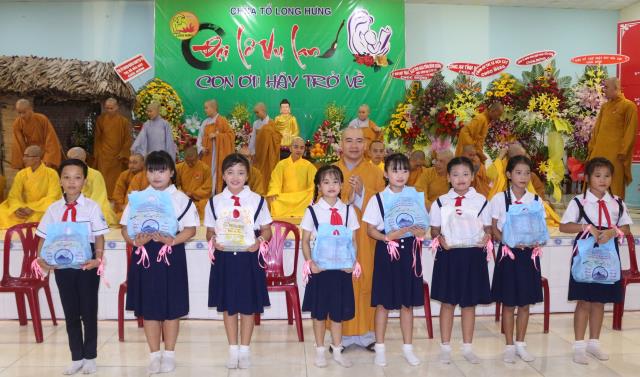 Bình Dương: Lễ Vu Lan Báo Hiếu Tại Chùa Tổ Đỉa Long Hưng