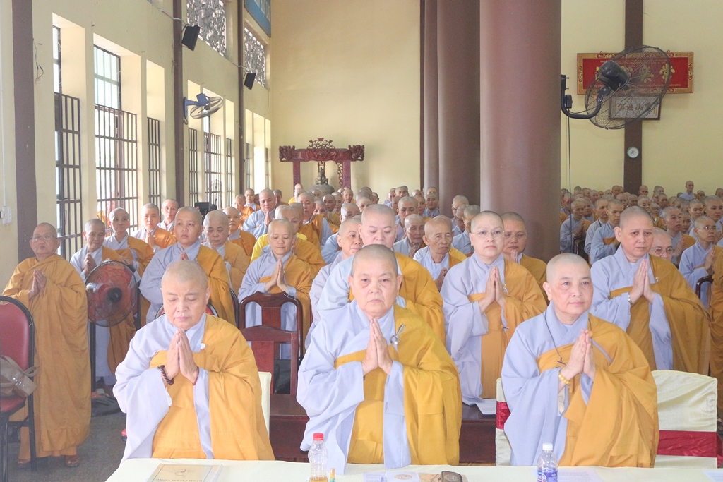 Bình Dương: Thời Pháp Thoại của HT. Thích Thiện Nhơn, Chủ Tịch HĐTS TW GHPGVN