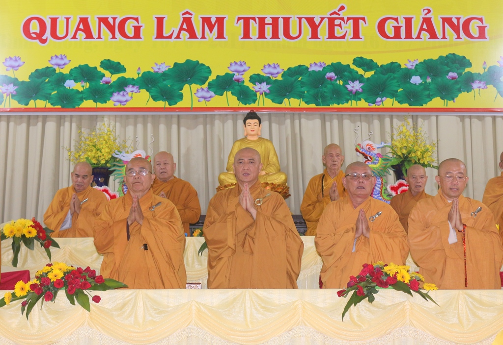 Bình Dương: Thời Pháp Thoại của HT. Thích Thiện Nhơn, Chủ Tịch HĐTS TW GHPGVN
