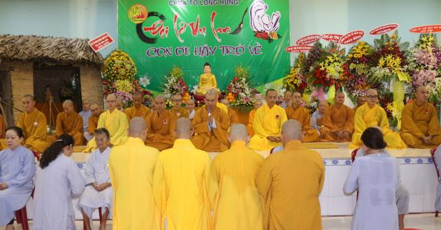 Bình Dương: Lễ Vu Lan Báo Hiếu Tại Chùa Tổ Đỉa Long Hưng