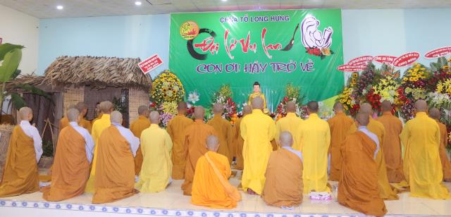 Bình Dương: Lễ Vu Lan Báo Hiếu Tại Chùa Tổ Đỉa Long Hưng