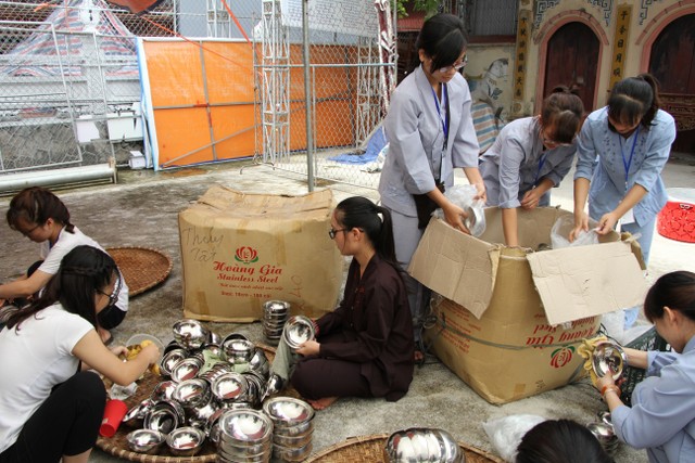 Thái Bình: Gần 700 thiện sinh dự khóa tu mùa hè chùa Từ Xuyên