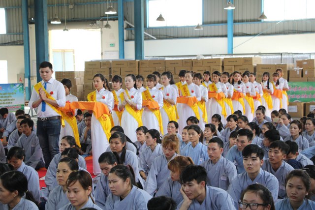 Hải Phòng: Công ty TNHH May Thiên Nam tổ chức lễ Vu Lan