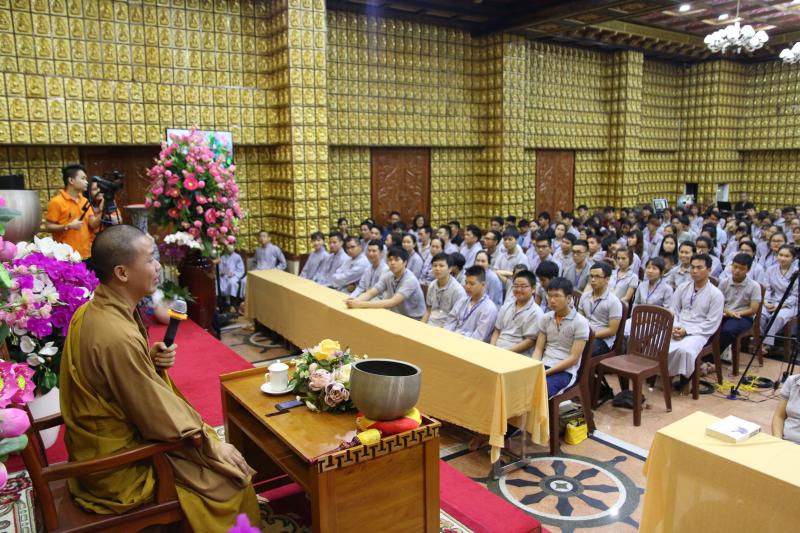 Chùa Giác Ngộ: Khóa tu ‘’Tuổi Trẻ Hướng Phật’’ lần thứ 15