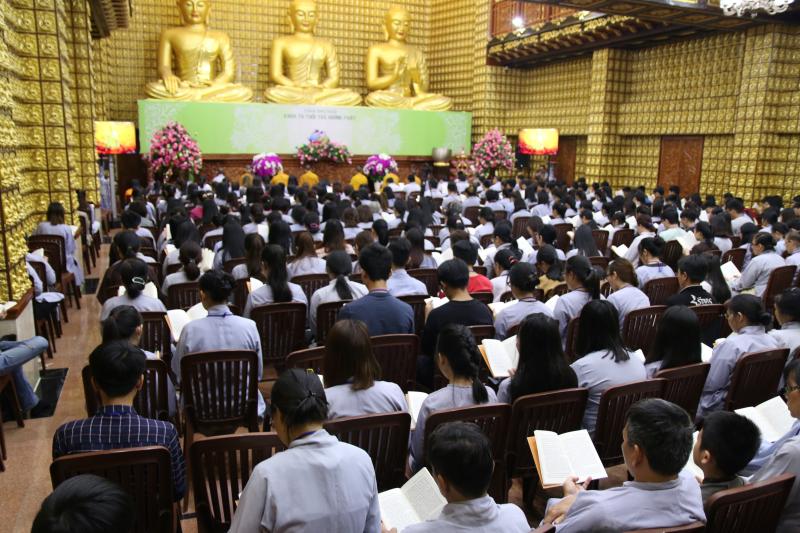 Chùa Giác Ngộ: Khóa tu ‘’Tuổi Trẻ Hướng Phật’’ lần thứ 15