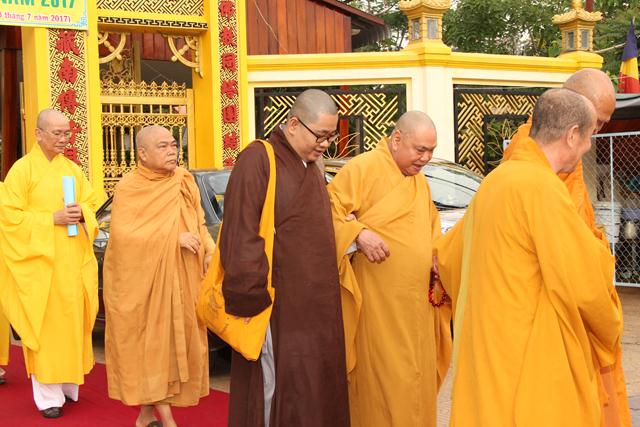 Đồng Tháp: Khai mạc khoá hành chánh trụ trì năm 2017