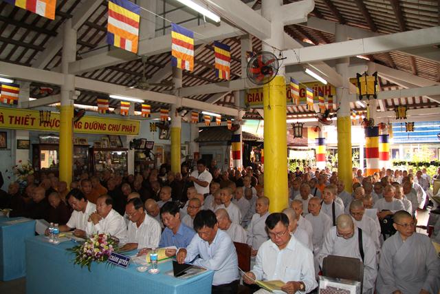 Đồng Tháp: Khai mạc khoá hành chánh trụ trì năm 2017