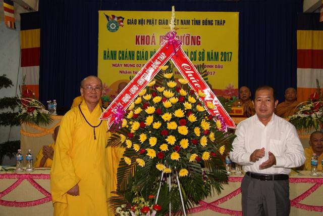 Đồng Tháp: Khai mạc khoá hành chánh trụ trì năm 2017