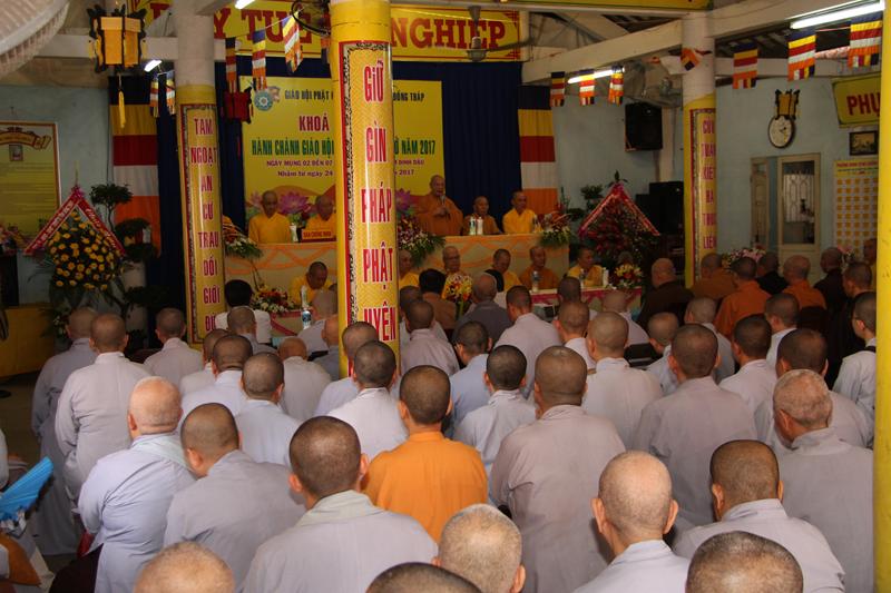 Đồng Tháp: Bế giảng Khóa hành chánh giáo hội năm 2017