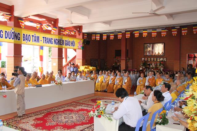 Lễ ra mắt phân ban ni giới Phật giáo tỉnh Đồng Tháp NK. 2017- 2022