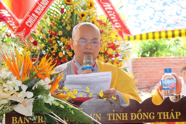 Lễ ra mắt phân ban ni giới Phật giáo tỉnh Đồng Tháp NK. 2017- 2022