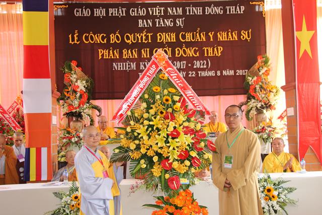 Lễ ra mắt phân ban ni giới Phật giáo tỉnh Đồng Tháp NK. 2017- 2022