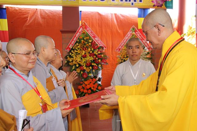 Lễ ra mắt phân ban ni giới Phật giáo tỉnh Đồng Tháp NK. 2017- 2022