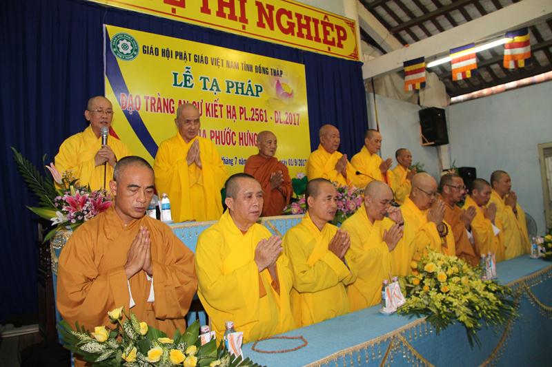Đồng Tháp: Lễ tạ pháp chùa Phước Hưng , chùa Giác Tôn