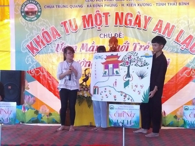 Thái Bình: Gần 300 thiện sinh về chùa tu học